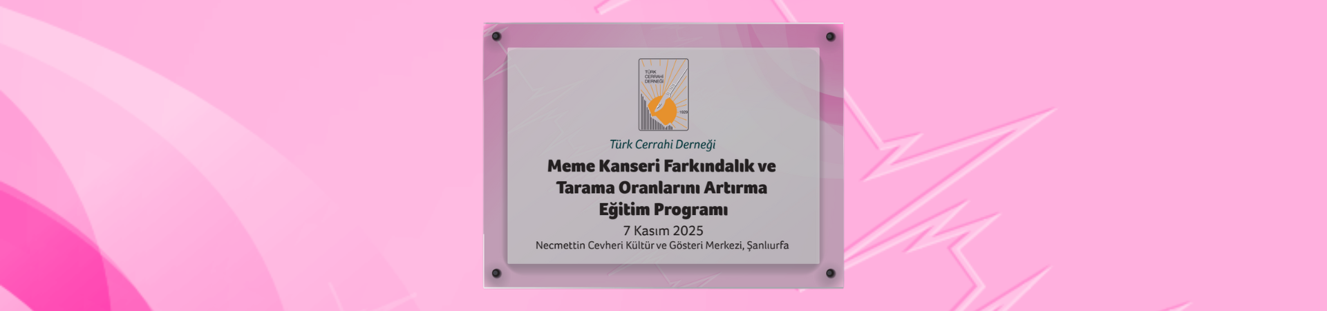  Meme Kanseri Farkındalık ve Tarama Oranlarını Arttırma Eğitim Programı