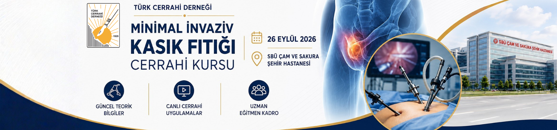 TCD Minimal İnvaziv Kasık Fıtığı Cerrahi Kursu