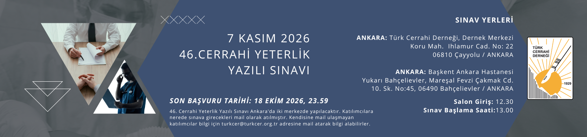 Yazılı Sınav Bilgilendirmesi